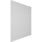 Ekena Millwork 94H x 1/2T Adjustable PVC Slat Wall Panel Kit w/ 1W Slats, Unfinished contains 42 Slats SWP84X94X0500UN - alternate 2